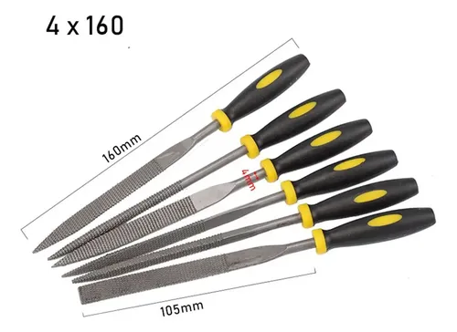 Limas For Uñas Variadas Tipo Aguja Y Mini Limas