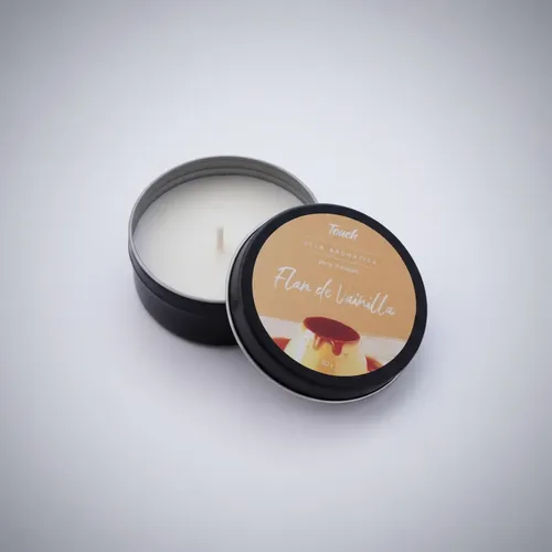 Velas Para Masajes Aromaticos Different Touch 30g Fragancia Flan de Vainilla Tipo de envase Lata