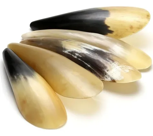 Set De Masaje Gua Sha Jovivi 2 Piezas Cuerno Natural