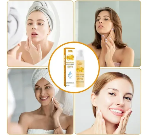 Spray Hidratante Facial, Tónico, Ácido Hialurónico, Aloe Ver