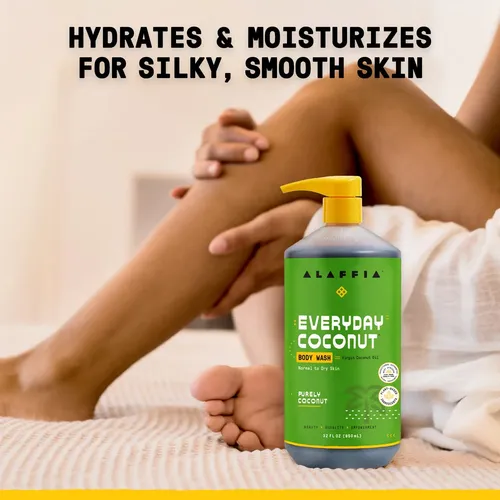 Gel De Baño Alaffia Everyday Coconut Con Bayas De Café, 960