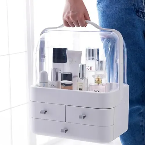 Organizador Maquillaje Portatil Escritorio Porta Cosmetico