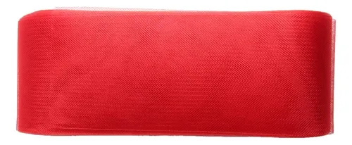 25 Yardas Cinta De Malla Elástica Crinolina Para Rojo