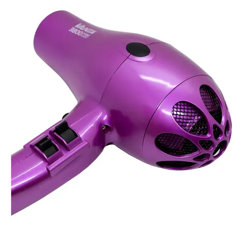 Vanta 3800 Mini Compact Secador Pelo Profesional 1800w Rojo Color Violeta