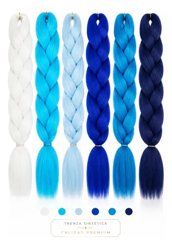 Kanekalon Extension Pelo Termico Trenza Argentina 60cm Lfme