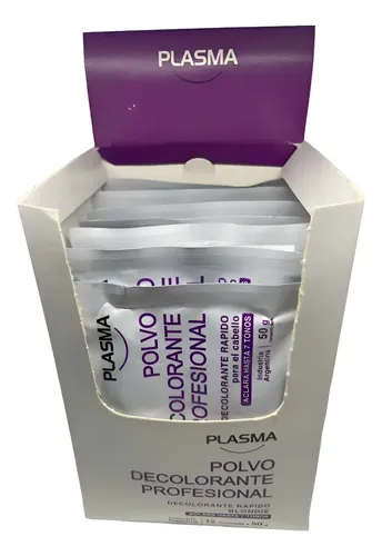 Polvo Decolorante Blondie Plasma Aclara 7 Tonos Caja 50gr