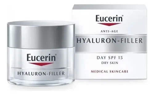 Crema de día Eucerin Hyaluron-filler para piel seca Sfps15 50 ml