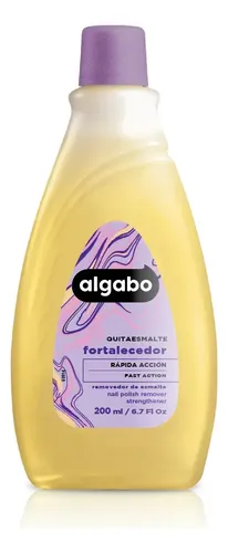 Algabo Quitaesmalte Fortalecedor Con Silicona 200ml