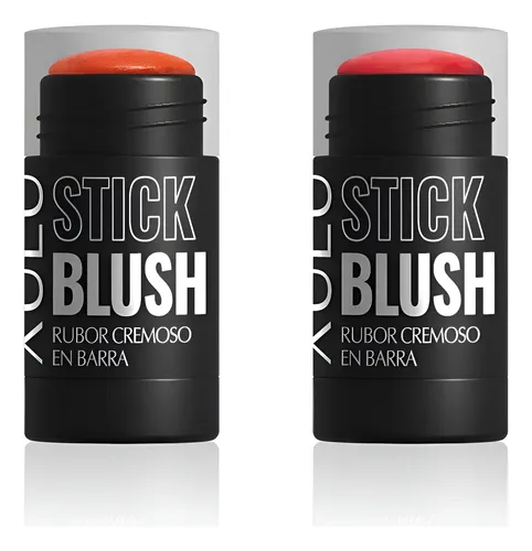 Set Stick Glow Blush Rubor En Barra Tono 1 Y 2 Xulu