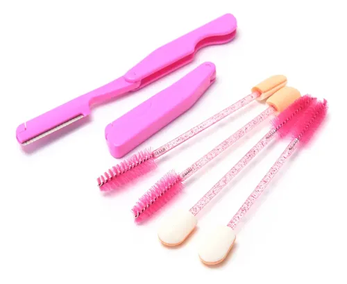Set Cepillo Cejas Aplicador Sombras Y Perfilador X6 38873