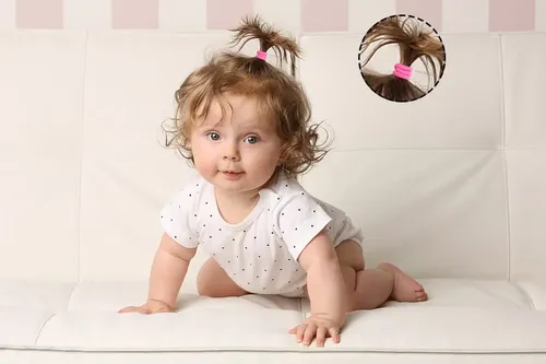 Cintas Para El Pelo Céllot, 360 Unidades, Elásticas, Multico
