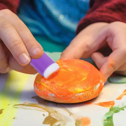 Esponjas Para Dedos, 30 Unidades: Juego De Esponjas De Pintu