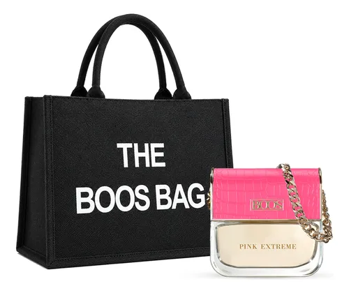 Perfume Boos Pink Extreme Edp 100ml Para Mujer Con Cartera