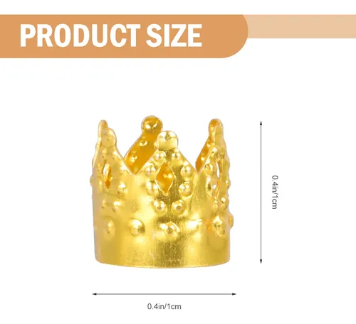 Anillos Para Extensiones De Cabello Con Forma De Corona, 100