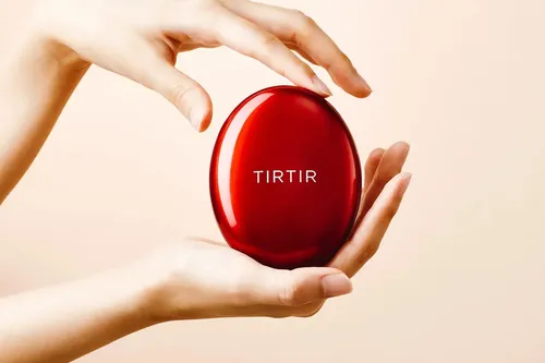 TIRTIR Mascarilla en Almohadilla Tono Rojo – 18g – 23N ARENA – Cobertura, Duración Prolongada y Hidratación