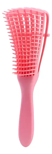 Cepillo Desenredante Negro Para Cabello Rizado Y Chino