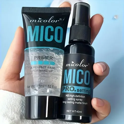 Set De Primer Y Spray Fijador De Larga Duración