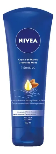Crema Para Manos Nivea Cuidado Inten Con Aceite De Almendras