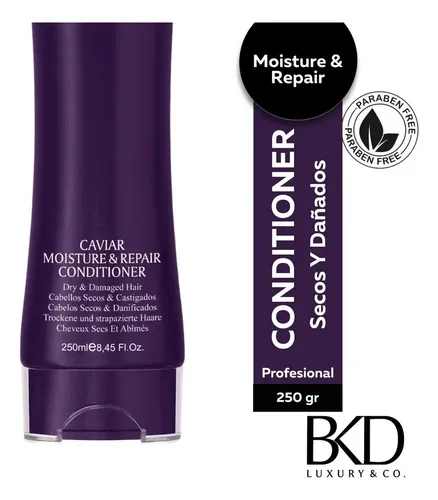 Bkd Acondicionador Keratina Reparador 250ml Fidelite Caviar Cabellos Secos & Castigados Nutricion e Hidratacion Anti Frizz Brillo Supremo