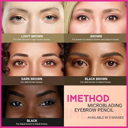 Lápiz Microblading Imethod 3p Cejas 2 En 1 Nb