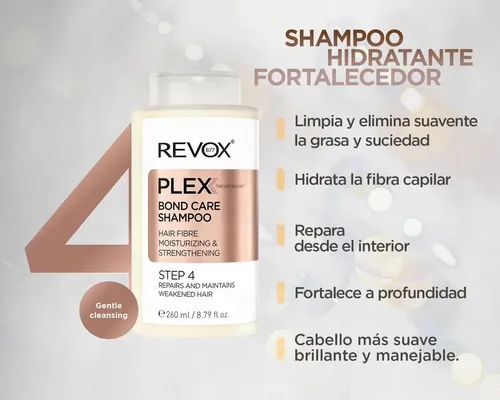 Shampoo Reparador Revox B77 Paso 4 260ml