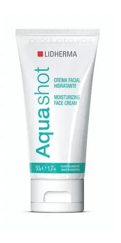 Kit Aquashot Crema Facial Y Agua Micelar Limpieza Lidherma