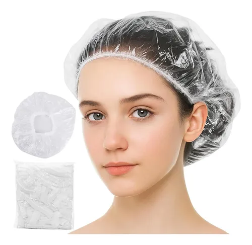 Gorro De Ducha Elástico Grueso 100 Uds Para Spa Y Baño