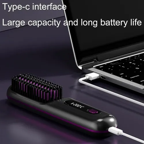 Plancha Hair Mini Flat Iron 2025 Portátil Inalámbrica – Plan