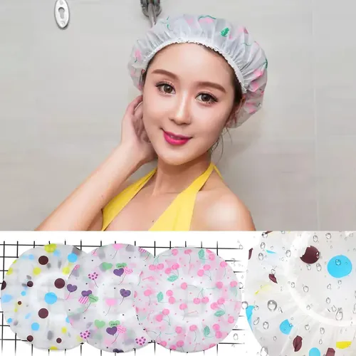 3pz Gorra De Baño Impermeabile Gorros De Ducha Para Mujer,