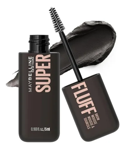 Gel De Cejas Maybelline Superfluff Mousse Negro 0.17 Oz