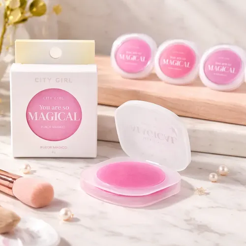 Rubor Magico City Girl 4g Cambia De Color Blush P/maquillaje