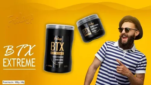 Baño De Crema Botox Extreme Nutricion Brillo X1k + Pote X240 Frilayp