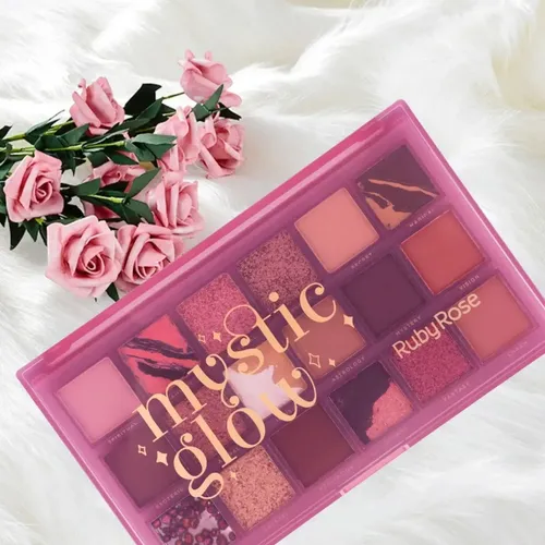 Paleta De Sombras De Ojos Mystic Glow Ruby Rose