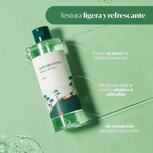 Round Lab K-beauty Pine Calming Cica Toner Hidratante X250ml