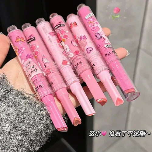 Set 3 Gloss Brillos Labiales Solidos Jelly Lips By Gege Bear