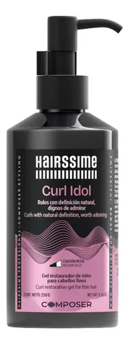 Hairssime Curl Idol Gel Rulos Cabello Fino
