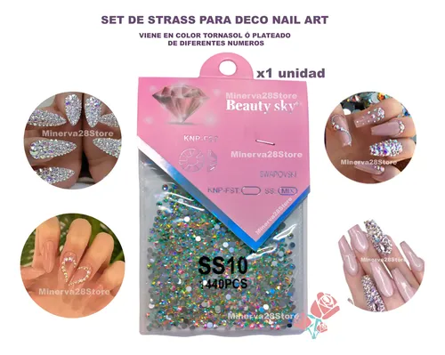 Kit Tips X500 Soft Gel. Kapping Navi, Strass, Lima, Wipes.