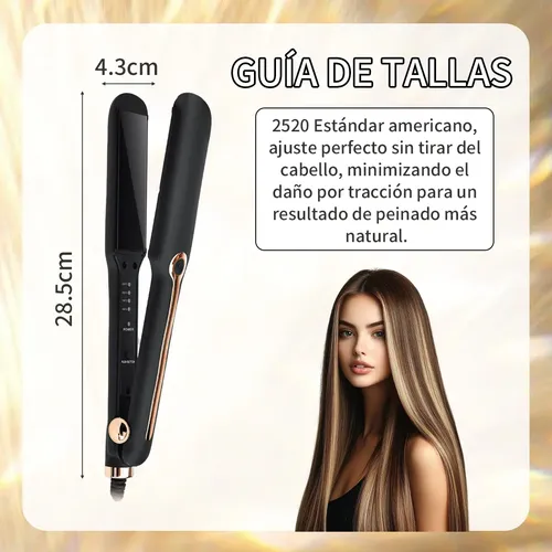 Plancha De Pelo 2 En 1 Alisador Y Rizador Splint Speed