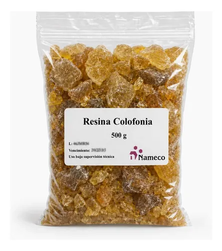 Resina Colofonia – Natural Y Pura – 500 Gr