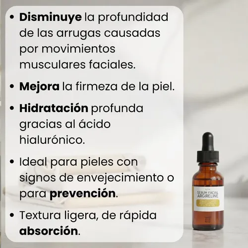 Argireline Serum Efecto Toxina Botulínica Botox 15cc, Tensor