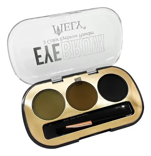 Paleta De Cejas Eyebrow Powder Mely – 3 Tonos – Caobamakeup