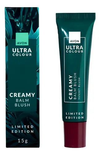 Rubor Facial En Crema Hidratante Avon Ultra Color Sunset Radiante