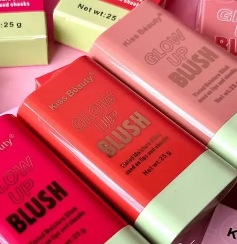 Kiss Beauty Rubor En Barra Formato Práctico Para Mujer