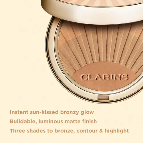Polvo Bronceador Clarins 3 En 1 Luminoso Natural