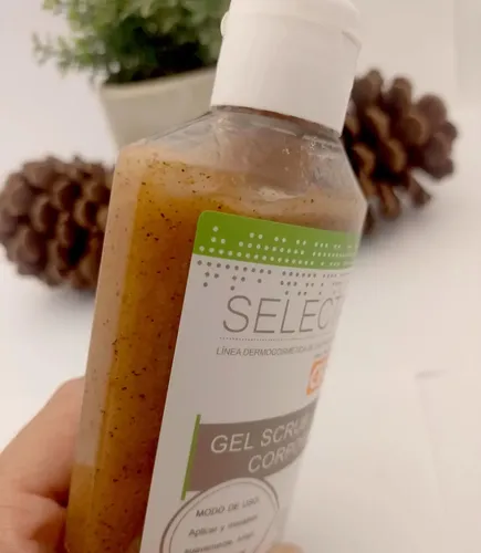 Gel Scrub Corporal Selecta Exfoliante Micropartículas 200mL Fragancia Neutra