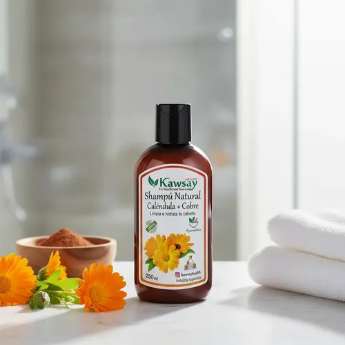 Shampoo Natural Vegano Ayurvedico Cabellos Secos