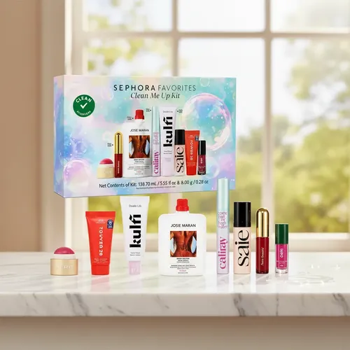 Kit Maquillaje Sephora Favorites Clean Me Up Edición Limitad