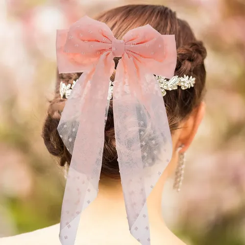 3piezas Accesorios Para Cabello Niña Moños Grandes Con