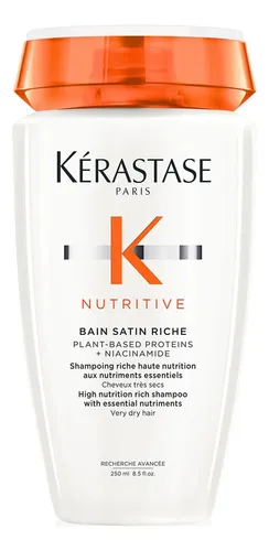 Bain Satin Riche Shampoo Nutrición Profunda Pelo Seco 250ml