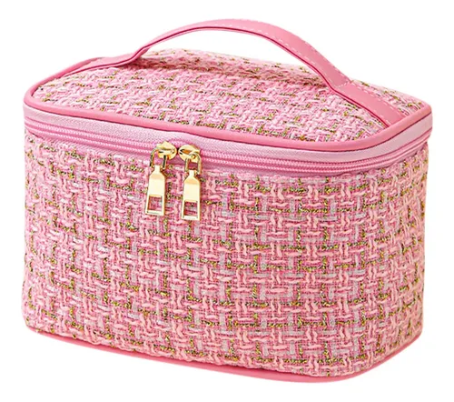 Bolsa De Maquillaje Reutilizable De Gran Capacidad, Portátil
